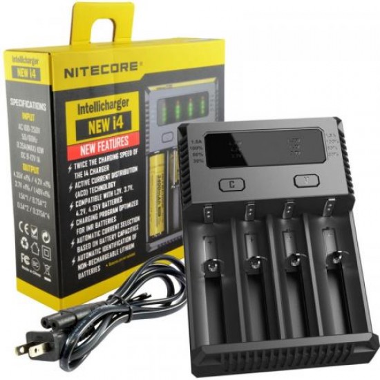 Nitecore New i4 Li-ion Pil Şarj Cihazı